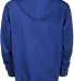 Delta Apparel 90200Y   7 Ounce Youth 75/25 Hoodie in Royal btz back view
