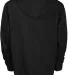 Delta Apparel 90200Y   7 Ounce Youth 75/25 Hoodie in Black egk back view