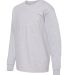 3384 ALSTYLE Yth Retail Long Sleeve T Athletic Heather side view