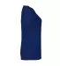 Delta Apparel P513C   Lds Band Crew CVC in Harbor blue side view