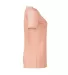 Delta Apparel P513C   Lds Band Crew CVC in Blush side view