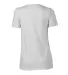 Delta Apparel P513T   Lds Band Crew TRI in Oatmeal heather back view