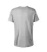 Delta Apparel P601T Adlt Short Sleeve Crew Triblen in Athletic heather back view
