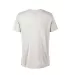 Delta Apparel P601T Adlt Short Sleeve Crew Triblen in Oatmeal heather triblend k9w back view