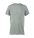 Delta Apparel P601T Adlt Short Sleeve Crew Triblen in Sea glass v7l front view