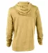 Delta Apparel P917J   Intrlck PO Hoodie in Ginger heather back view
