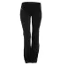 Delta Apparel S1153VP   Jr's Boot Pant in Black front view