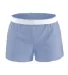 Delta Apparel SB037P   Youth Short in Light blue front view