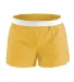 Delta Apparel SB037P   Youth Short in Gold front view