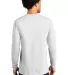 Port & Company PC600LS    Long Sleeve Bouncer Tee White back view