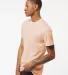 Tultex Premium 541 - Unisex Premium Cotton Blend T in Peach heather side view