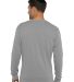 Next Level Apparel 9002NL Unisex Pullover PCH Crew in Heather gray back view