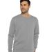 Next Level Apparel 9002NL Unisex Pullover PCH Crew in Heather gray front view