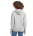 Next Level Apparel 9302 Unisex Classic PCH  Pullov HEATHER GRAY back view