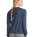 Nike CN9402  Ladies Gym Vintage Full-Zip Hoodie in Tm navy back view