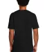 Port & Company PC330    Tri-Blend Tee in Black back view