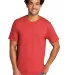 Port & Company PC330    Tri-Blend Tee in Brtredhthr front view