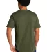 Port & Company PC330    Tri-Blend Tee in Milgrnhtr back view