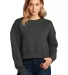 District Clothing DT1105 District    Women's Perfe Charcoal front view