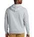 District Clothing DT8100 District   Re-Fleece  Hoo in Lt hthr grey back view