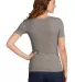 District Clothing DT6020 District   Women's V.I.T. Grey Frost back view