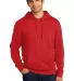 District Clothing DT6100 District   V.I.T.  Fleece in Fieryred front view