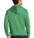 District Clothing DT6100 District   V.I.T.  Fleece in Ht kelly green back view