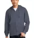 District Clothing DT6102 District   V.I.T.  Fleece Ht Navy front view