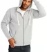 District Clothing DT8102 District   Re-Fleece  Ful in Ash front view
