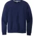 District Clothing DT8104 District   Re-Fleece  Cre True Navy front view