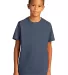 District Clothing DT8000Y District    Youth Re-Tee HtdNavy front view