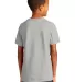 District Clothing DT8000Y District    Youth Re-Tee LtHtGry back view