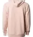 Independent Trading Co. SS1000 Icon Unisex Lightwe Rose back view