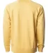 Independent Trading Co. SS1000C Icon Unisex Lightw Harvest Gold back view