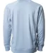 Independent Trading Co. SS1000C Icon Unisex Lightw Misty Blue back view