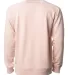 Independent Trading Co. SS1000C Icon Unisex Lightw Rose back view