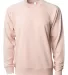 Independent Trading Co. SS1000C Icon Unisex Lightw Rose front view
