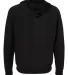 Independent Trading Co. SS1000Z Icon Unisex Lightw Black back view