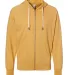 Independent Trading Co. SS1000Z Icon Unisex Lightw Harvest Gold front view