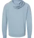 Independent Trading Co. SS1000Z Icon Unisex Lightw Misty Blue back view