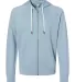 Independent Trading Co. SS1000Z Icon Unisex Lightw Misty Blue front view