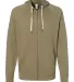 Independent Trading Co. SS1000Z Icon Unisex Lightw Olive front view