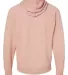 Independent Trading Co. SS1000Z Icon Unisex Lightw Rose back view