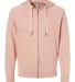 Independent Trading Co. SS1000Z Icon Unisex Lightw Rose front view