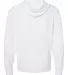Independent Trading Co. SS1000Z Icon Unisex Lightw White back view