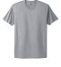 Next Level 3600 Wholesale Premium Cotton Plain t s in Heather gray frontFlat view
