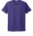 Next Level 3600 Wholesale Premium Cotton Plain t s in Purple rush frontFlat view