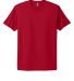 Next Level 3600 Wholesale Premium Cotton Plain t s in Red frontFlat view