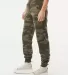 Independent Trading Co. PRM20PNT Women's Californi in Forest camo heather side view