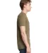 Next Level 6010 Men's Tri-Blend Crew MILITARY GREEN side view
